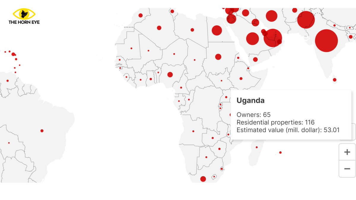 Findings from #DubaiLeaks: Uganda's presence in Dubai's real estate market is substantial, with 65 nationals claiming 116🏘️ valued at $53.01M. A stark illustration of the challenge of capital flight. Follow for insights into this revelatory expose. #Uganda #DubaiRealEstate #Dubai