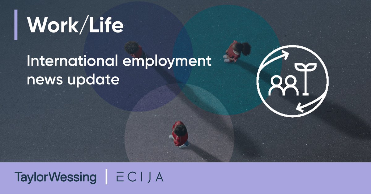 Galician High Court uphold the rights of an employee to digital disconnection and privacy - bit.ly/UK-WorkLife-16…

In the latest edition Work/Life, we take a look at Getir's announcement that it is pulling out of the Dutch market, and much more.

#EmploymentLaw #WorkLife