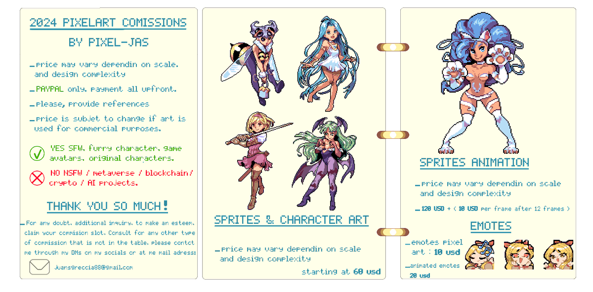 Pixel-JAS/CommissionsOPEN tweet media