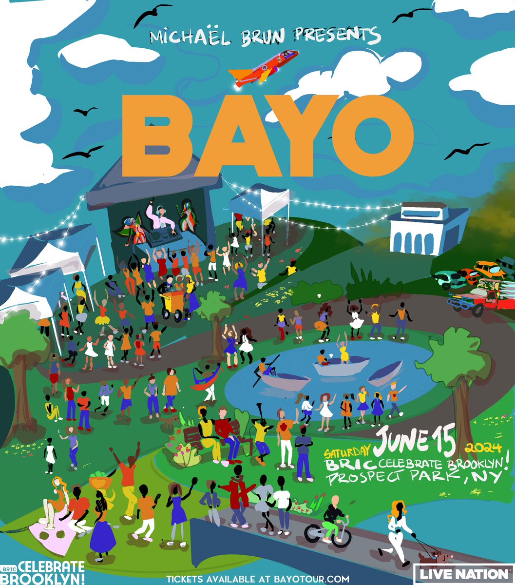 30 day countdown to BAYO Prospect Park starts now ⏰ bayotour.com