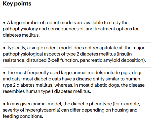 Here, Thomas Lutz outlines the advantages and disadvantages of selected animal models of #diabetes mellitus (£) go.nature.com/42phtGB