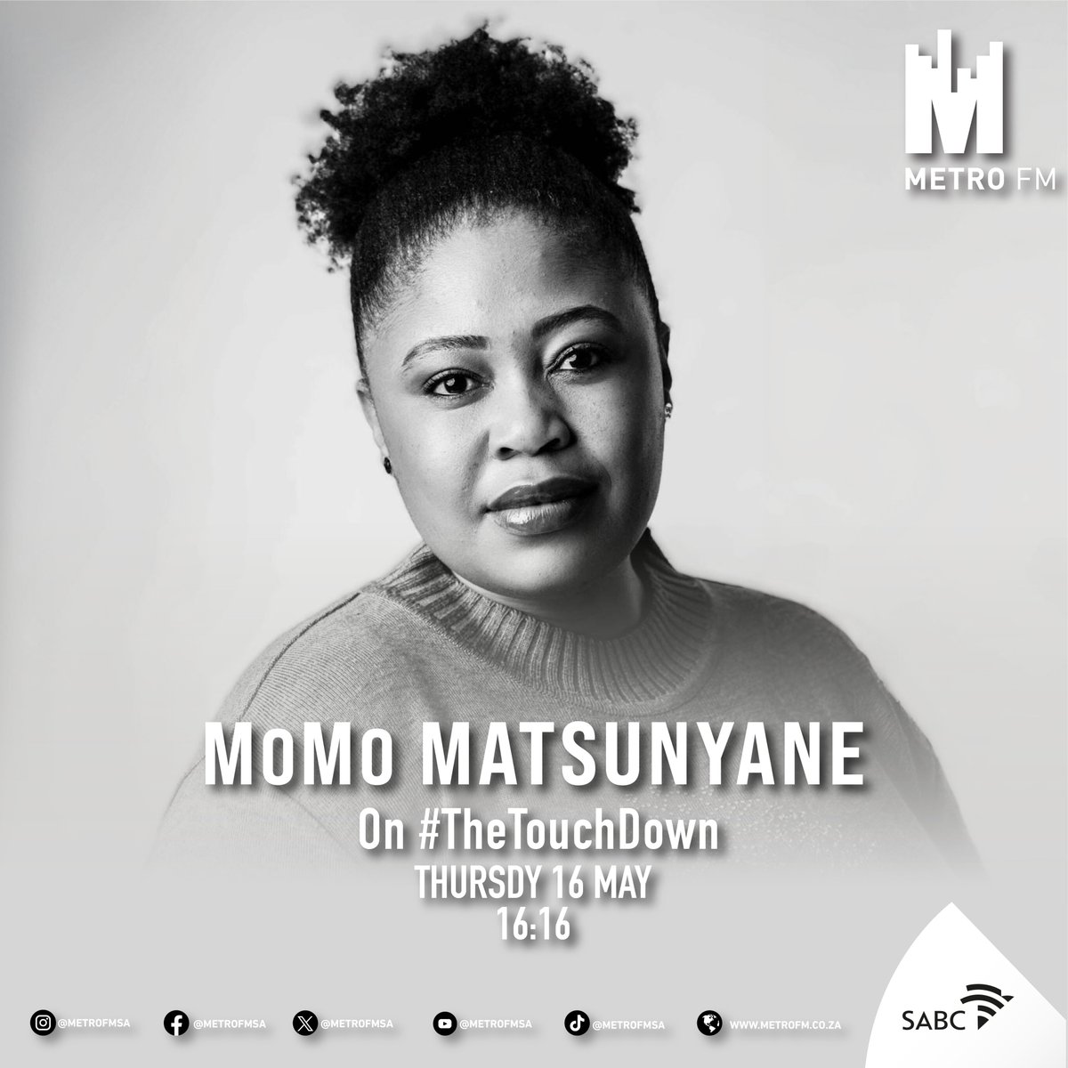 We are joined by Momo Matsunyane, the Director of 'The Cry of Winnie Mandela' on #TheTouchdown