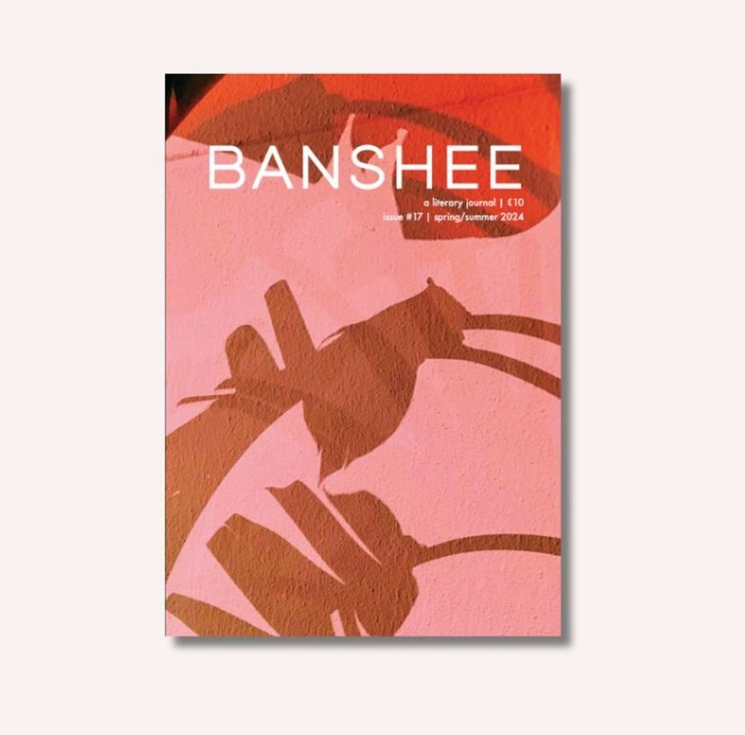 Banshee #17 is out now & available via our website and wonderful stockists @BooksUpstairs @Hodges_Figgis @LilliputPress @WaterstonesCrk @ravenbooks @Winding_Stair @WoodbineBooks @TLP_says @voidartcentre @ByrnesBooks @Banner_Books & @DubrayBooks (Cork). This one is selling fast!
