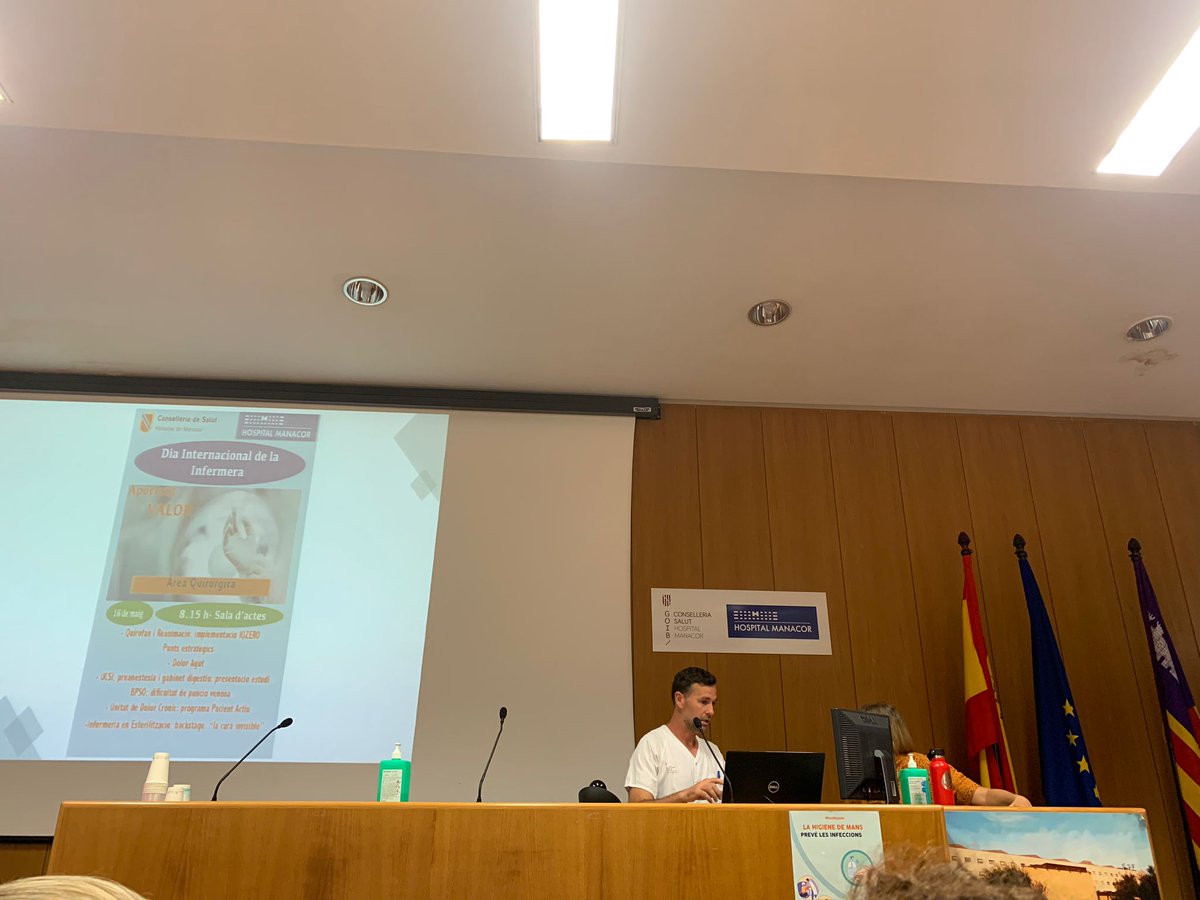 Continuam celebrant el Dia Internacional de la Infermera, avui li ha tocat a l’ àrea quirúrgica.
Amb el lema APORTANT VALOR, han presentat diferents circuits, projectes i programes que es duen a terme a reanimació, UCSI, Quiròfan i Esterilització.#diainternacionaldelainfermera