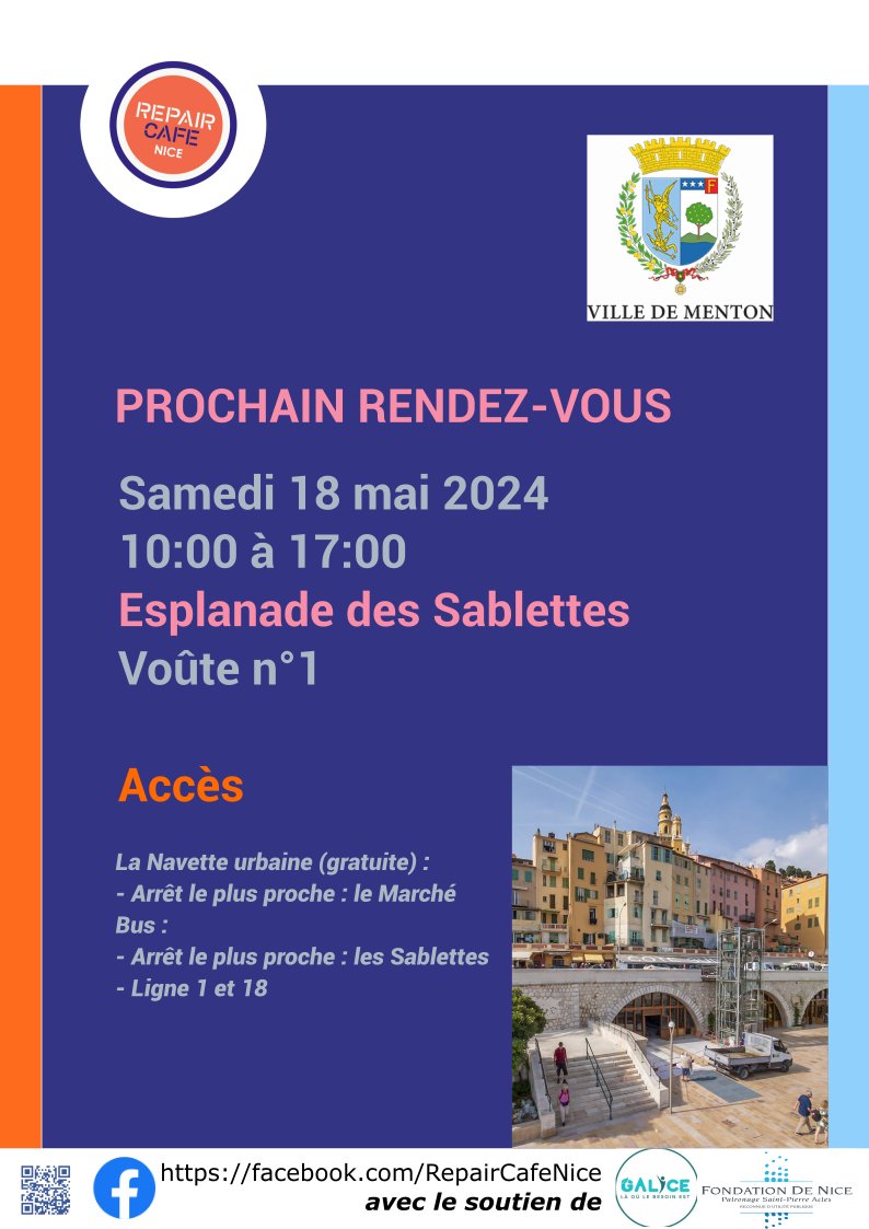 Jeter ? Pas question ! Réparons ensemble !
Venez donner une nouvelle jeunesse à vos objets transportables en panne ou à vos vêtements préférés en perte d'éclat, avec l'aide de nos bénévoles.