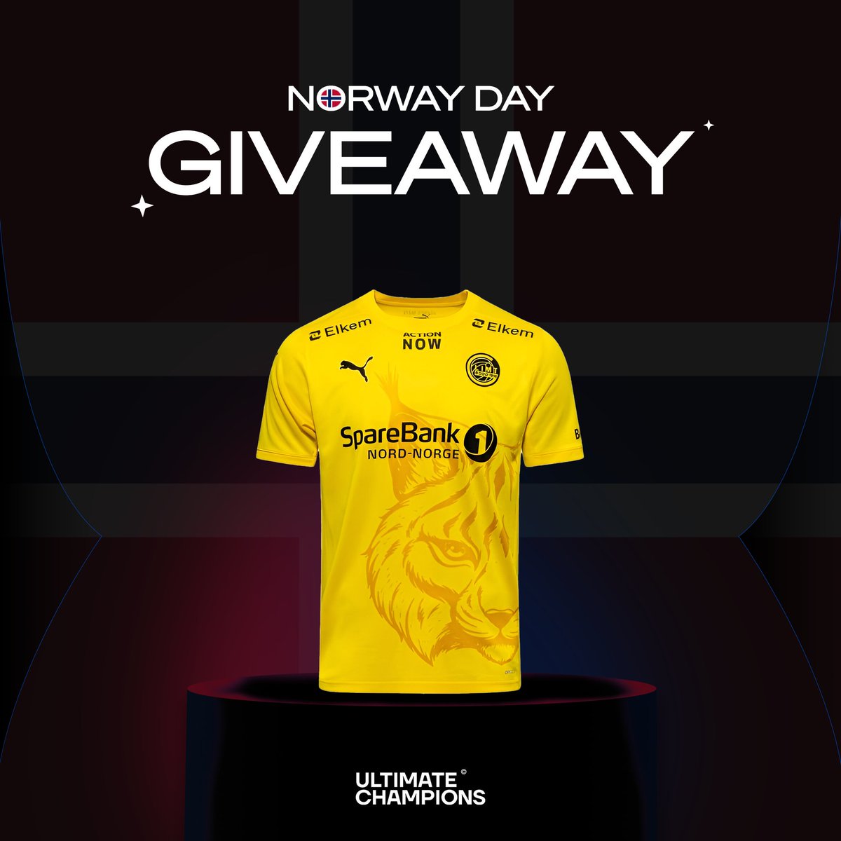 🇳🇴⚽ Happy National Football Day, Norway! ⚽🎉 As the proud home of @eliteserien, we're adding more excitement with an @Glimt Signed Shirt Giveaway! Follow these steps to enter: 1⃣ Like & RT 2⃣ Comment your prediction for the combined goals in today's 8 Eliteserien fixtures &