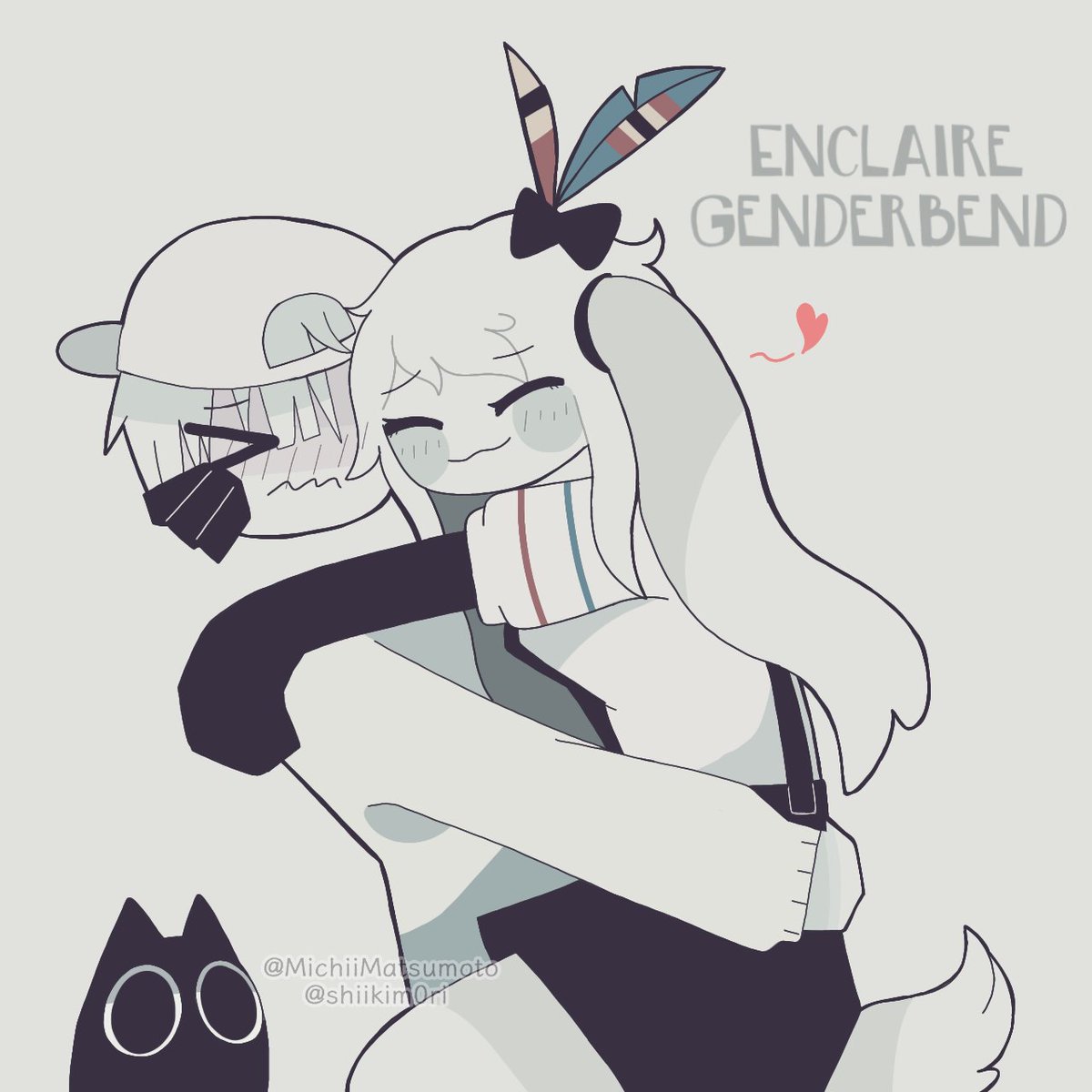 I'm Feeding The Enclaire Fans Right Now >:333 Sleeping in the Alt. colored (kinda Lazy) + Genderbend Enclaire (bc why not)
•
•
•
#engelxclaire #clairexengel #enclaire #claire #engel #fundamentalpapereducation #FPE