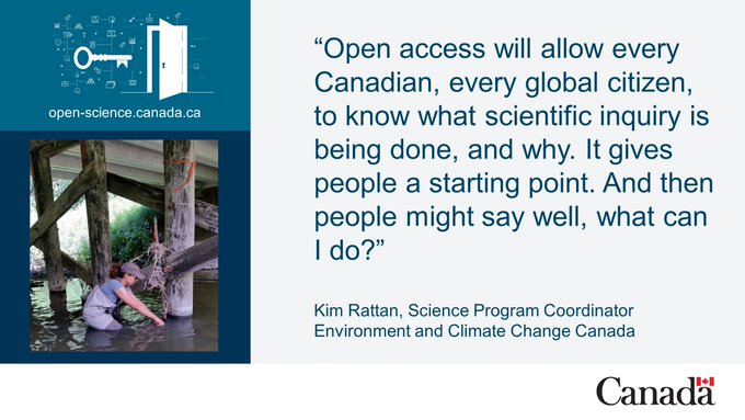 ❓Have you discovered Canada's Federal #OpenScience Repository? It's a new web portal offering the public free access to the Government of Canada's scientific research. 💻📊 🙌Kudos to @environmentca: tinyurl.com/ys4kyv6f #OpenAccess #OpenResearch #ResearchAssessment