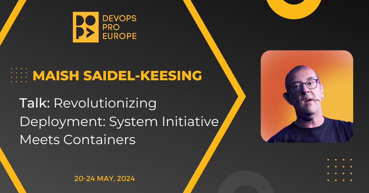 Next week I will be traveling to Lithuania to speak at @DevOpsEU My favorite topics. - Containers - Tooling - and everything in between!! Can't wait !!
