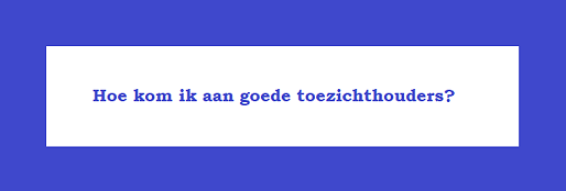 Het antwoord op deze en heel veel andere vragen over #toezichthouden in de zorg: zorgzakengroep.nl/faq-toezichtho…… #rvt #rvc #toezicht