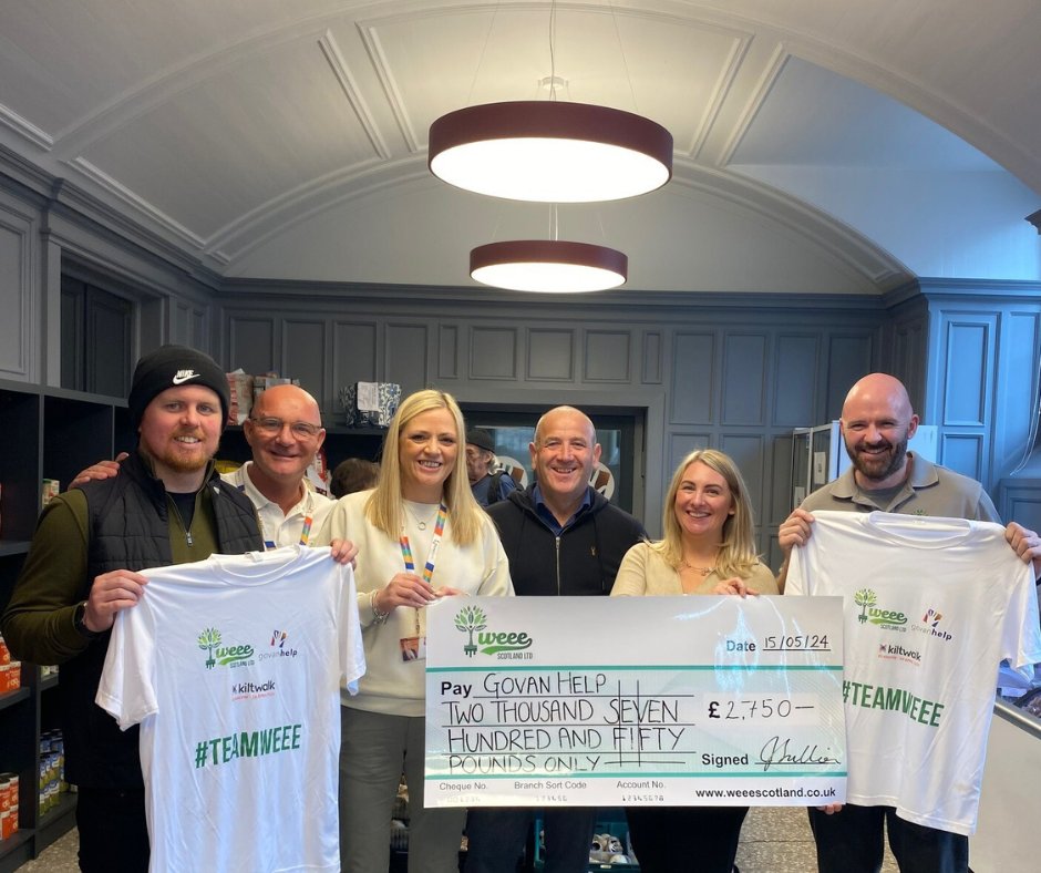 We’re delighted to share that our <a href="/thekiltwalk/">Kiltwalk</a>  sponsorship total has reached an impressive £2750! A heartfelt thank you goes out to our dedicated Kiltwalk team for their commitment to the cause. And to friends, family, colleagues, suppliers &amp; customers for their generosity🌟