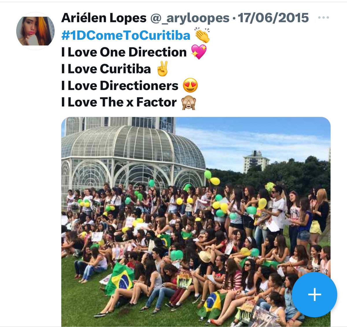leticia24k_'s tweet image. Tava lembrando aqui quando levantamos a hashtag  #1DComeToCuritiba 
lembro perfeitamente e pensar que depois de anos nós CONSEGUIMOS realizar uma parte disso  
Louis e Harry vieram para Curitiba 😭