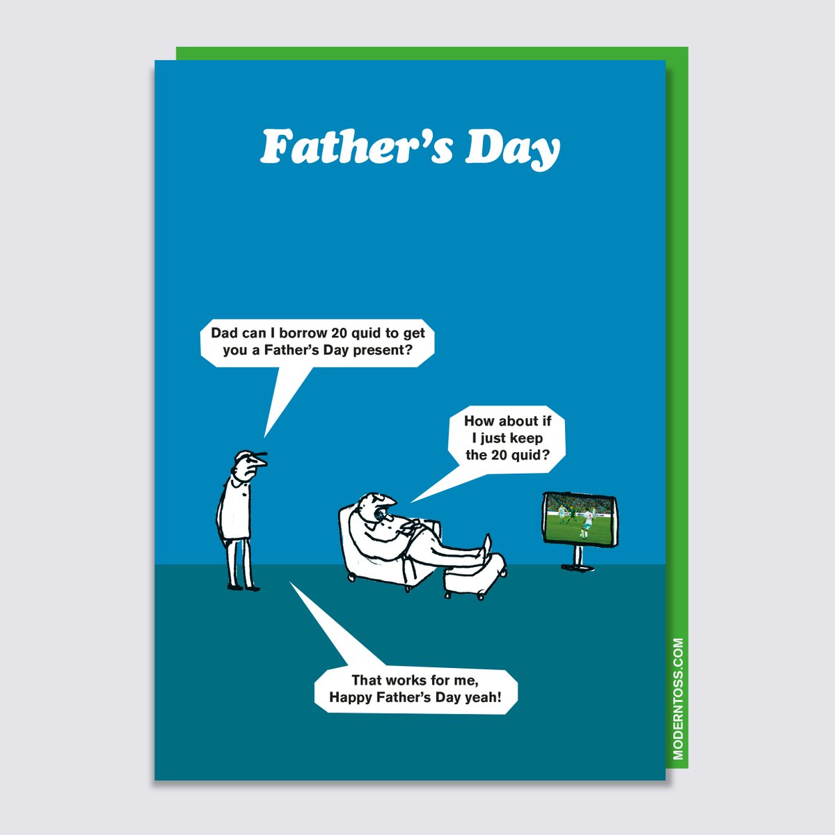 Father's Day Alert: get 20% off all cards with promo code GIMME20 till Sunday. Cheers.