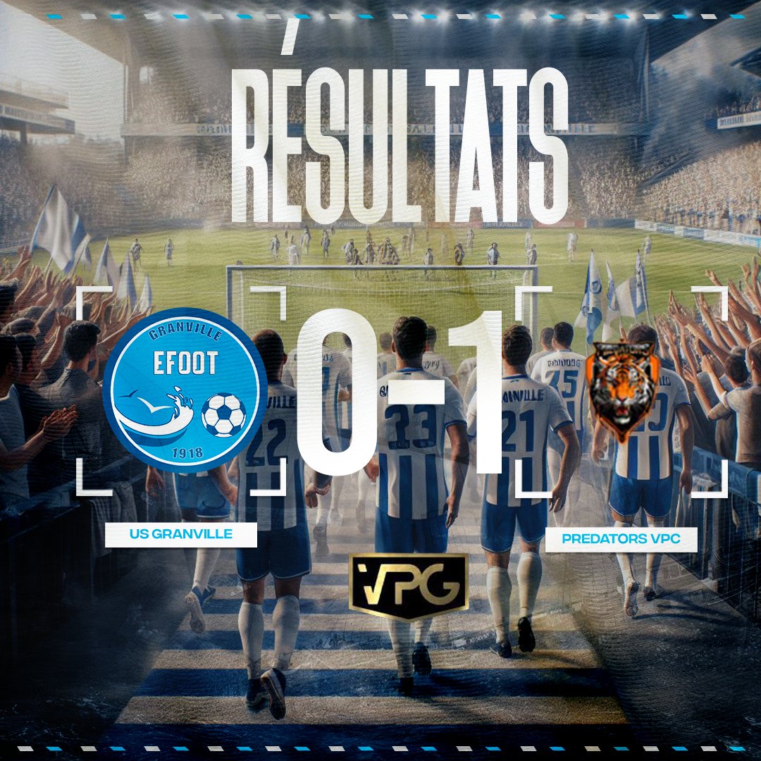 US Granville eSport (@usg_esport) on Twitter photo β½οΈ | RΓ©sultats
ποΈ | Mercredi 15/05
π | <a href="/VPGEurope/">Virtual Pro Gaming | Europe</a> πͺπΊ
π | <a href="/VPGFrance_/">VPG France</a> π«π·
On passe Γ autre chose et on se ressaisit pour ce soir πͺ
#AllezGranville π΅βͺοΈ β½οΈ | RΓ©sultats
ποΈ | Mercredi 15/05
π | <a href="/VPGEurope/">Virtual Pro Gaming | Europe</a> πͺπΊ
π | <a href="/VPGFrance_/">VPG France</a> π«π·
On passe Γ autre chose et on se ressaisit pour ce soir πͺ
#AllezGranville π΅βͺοΈ