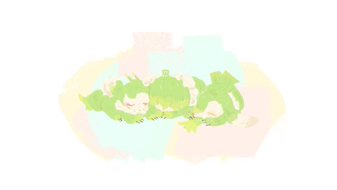 「瞑目 緑肌」のTwitter画像/イラスト(新着)