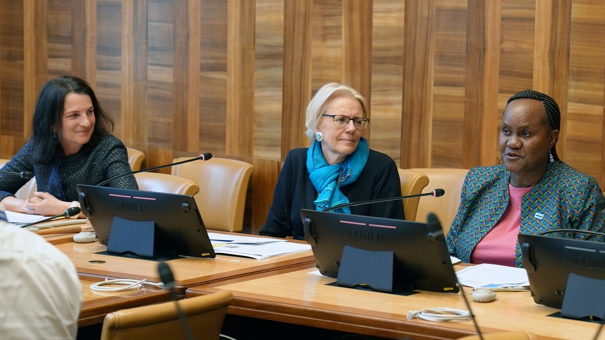 Alongside @BWGenevaMission's Amb. Molokomme, pleased to discuss why #MultilateralismMatters with emerging leaders as part of @KofiAnnanFdn’s first Leadership Excellence in Politics Training Course, an initiative @USMissionGeneva proudly supports through our small grants program.