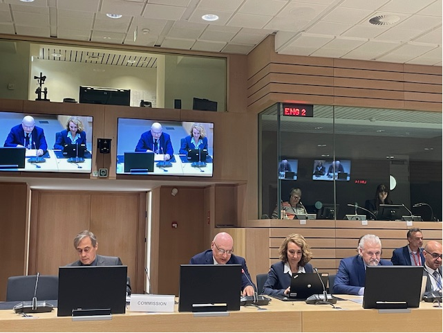 Today, our rapporteur Philip von Brockdorff presented the @EU_EESC opinion on Revision of the Package Travel Directive the Council's WP on #Consumer Protection. 📢'The EESC considers the revision to the PTD both timely and necessary.' Read more: europa.eu/!X4gRmh @MaltainEU