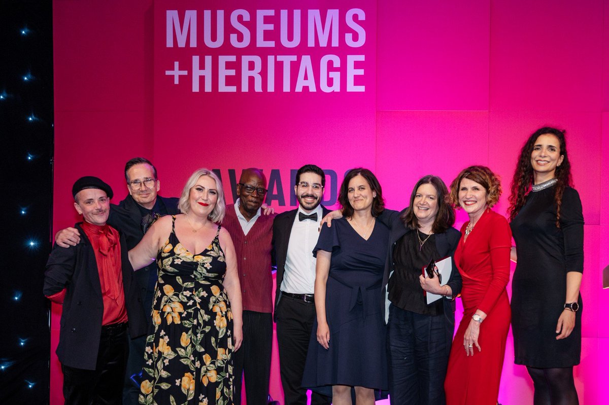 We are delighted for #RCMG - winning The Judges Special Recognition Award at the #MandHAward The Research Centre for Museums &amp; Galleries, as part of the School of #MuseumStudies at #Leicester, carries out research that stimulates new thinking &amp; creative practice. Congratulations!