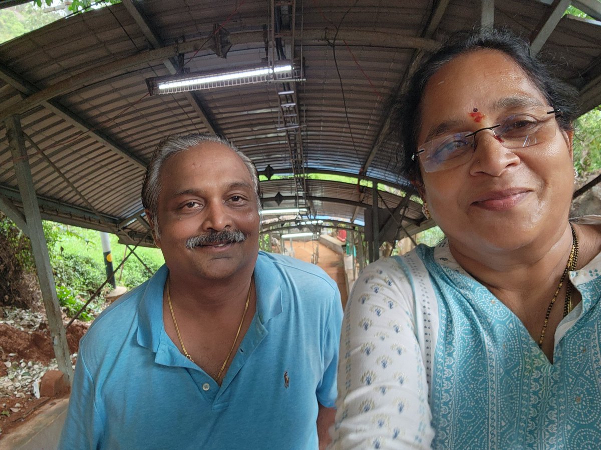 Climbed Tirumala hill. OM NAMO VENKATESA