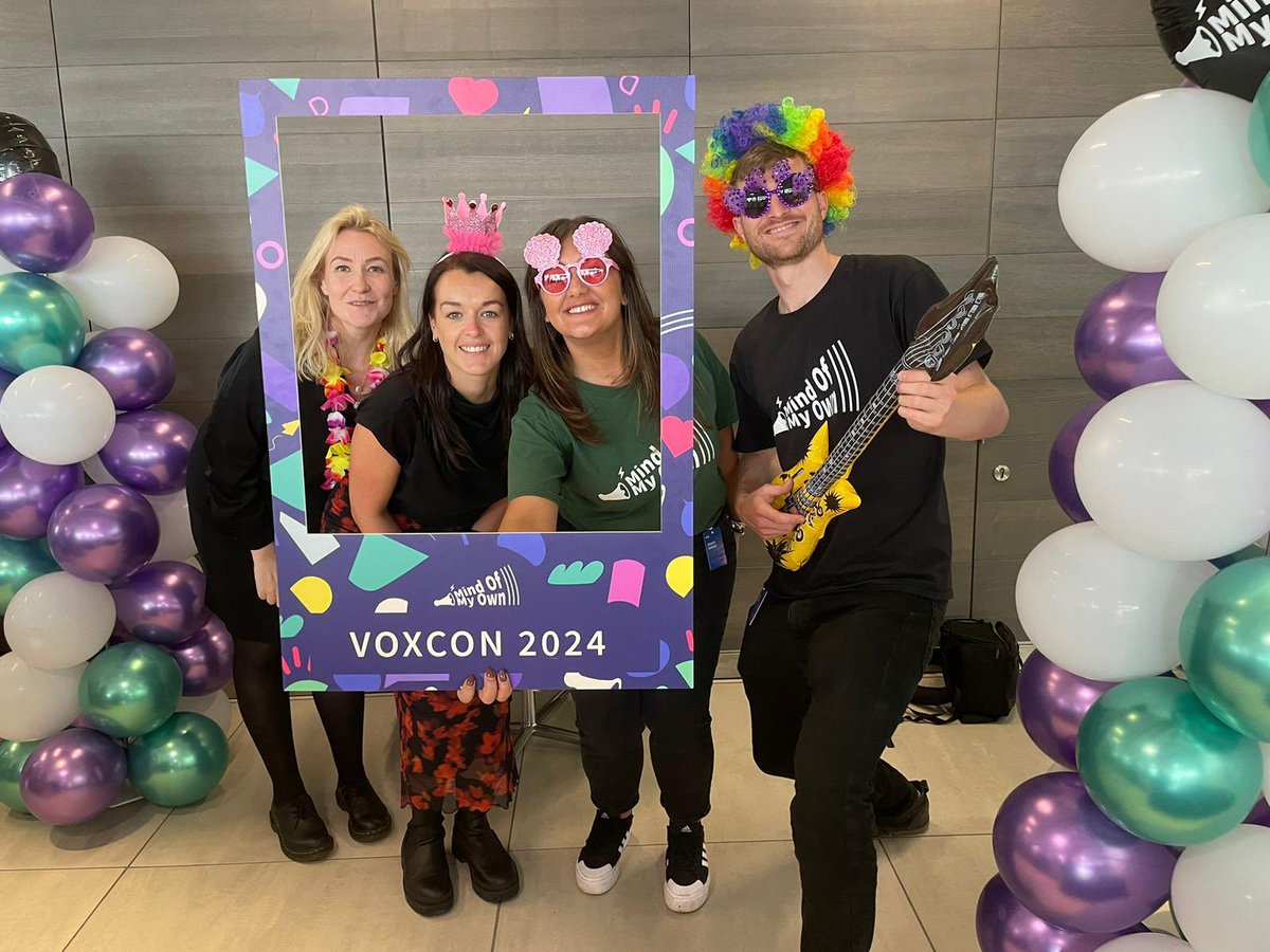 We always make a bit of time for fun and games at #voxcon! Look at this lot! 💜💚🎸 #voxcon2024 #conference #childrensServices