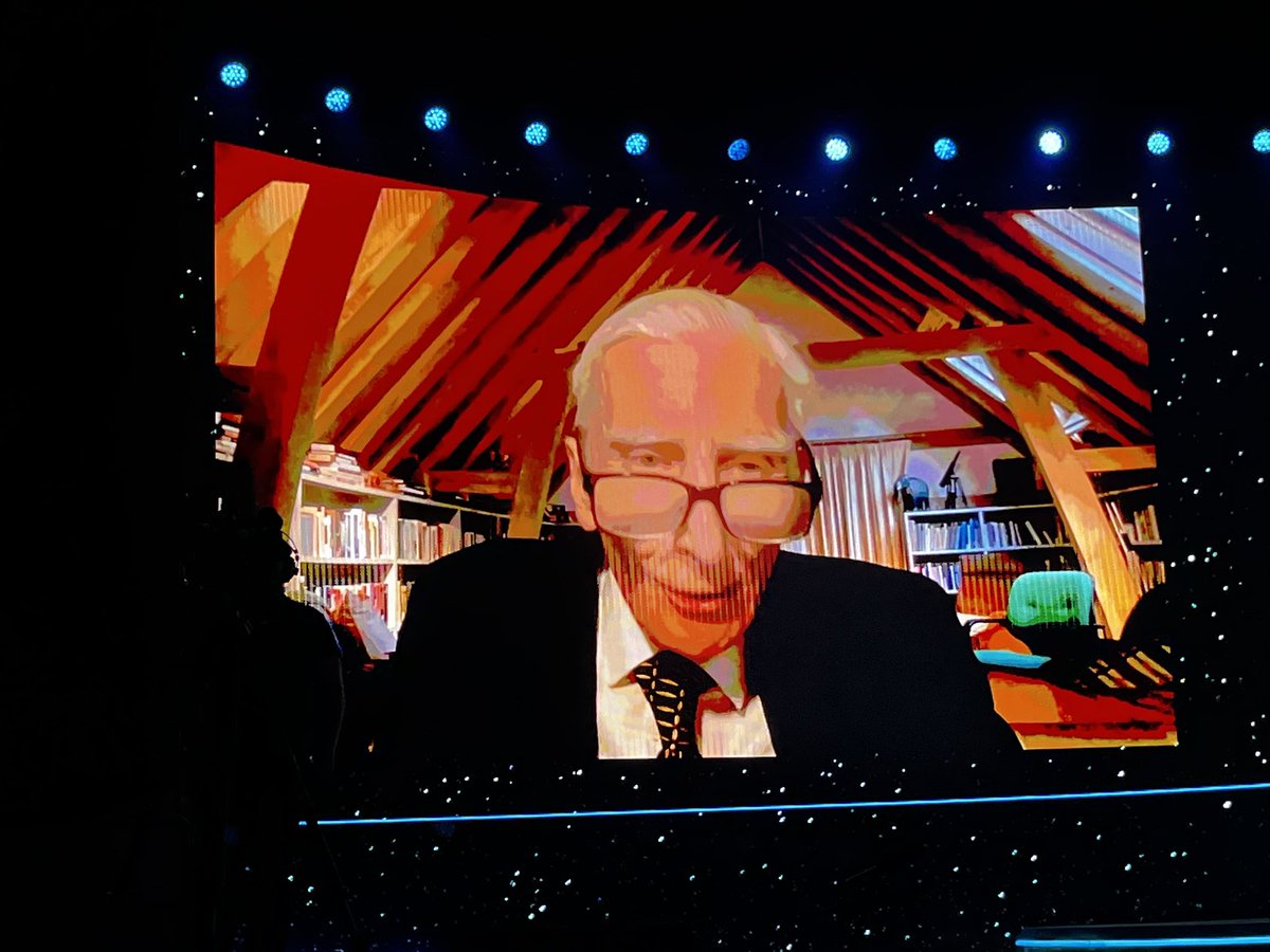 El gran astrónomo británico Martin Rees en @StarmusFestival .