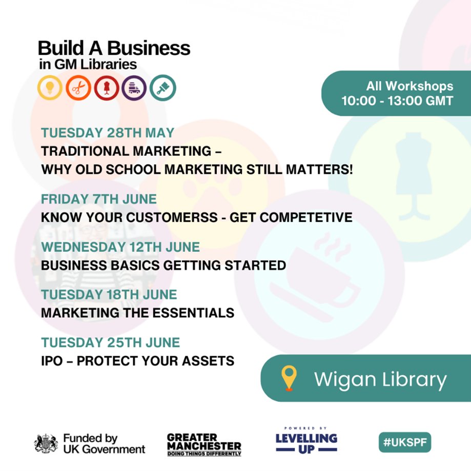 #Wigan #SmallBusinessOwners & #entrepreneurs
Always wanted to start your own business?
Or
You’re already running one but need help to grow?
Save the dates!
@Buildabiz_gm
#WiganBusiness #WiganBusinessSupport #Leigh #BABWigan
eventbrite.co.uk/o/build-a-busi…