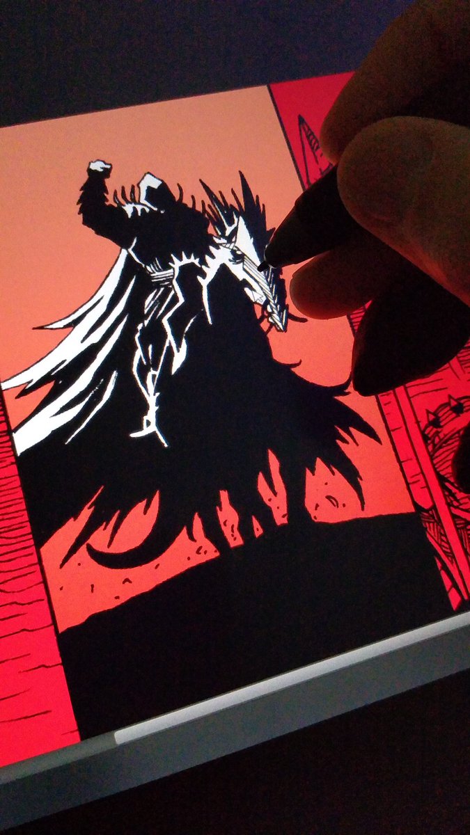 Working on @BLOOD_REALM colors is always such a blast! Don't forget to back the InDemand campaign at indiegogo.com/projects/blood…