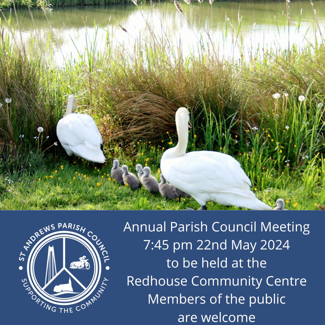 The Agenda for the meeting scheduled on Wednesday the  22nd of May has now been published on our website ☀️ 
files.standrews-pc.gov.uk/meetings/agend…