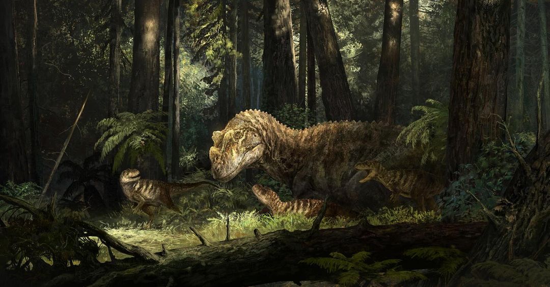 Saw Rudolf Hima posting the Ceratosaurus parenting concept art from #DinosaurEmpire on instagram just now.
What a beautiful piece of paleoart...
When will the project spring to life in front of our eyes once again?