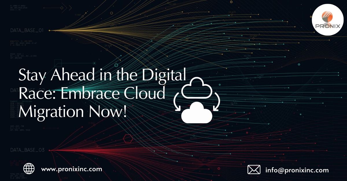 Stay Ahead in the Digital Race: Embrace Cloud Migration Now! 

pronixinc.com/services/digit…

#pronixinc #CloudTechnology #DigitalInnovation #StayAhead