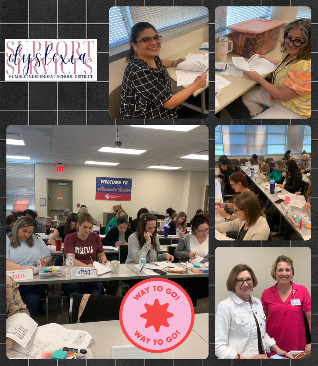 Thank you @lonestarcollege for hosting our two-day grant sponsored session on Instructional Decision Making for Reading By Design from @R4Dyslexia! Our PDIs are already preparing for next year! #LearningJourney #Teachers #Dyslexia