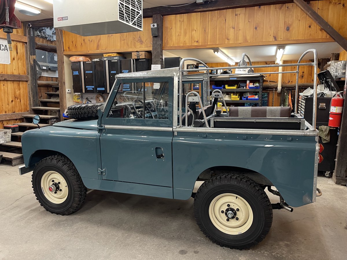N_Am_Overland's tweet photo. 1967 Series II A Land Rover
#landrovers #serieslandrover2a #serieslandrover #seriesiia #classicride #carfanatics #rover #coolcarsclub #autos #series2a https://t.co/G4UWuY4YLP