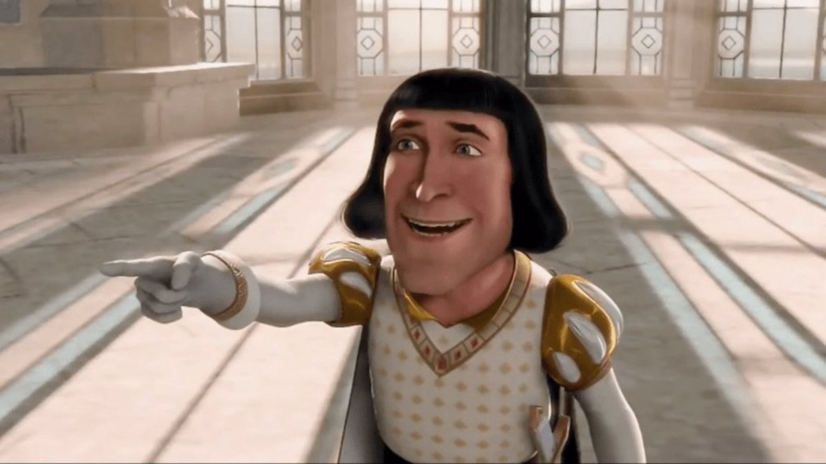 @marilongui Pensa que también pareces Farquaad