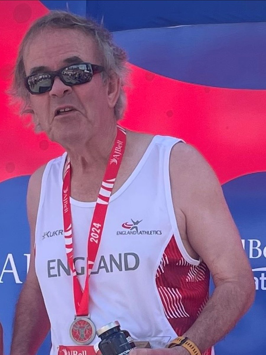 This is David - one of our fantastic members at Rivermead. He recently smashed out an incredible 49m 31sec 10K in the Great Birmingham Run. Not only did he finish in 1st place in his age category, he beat 2nd place by over 2 minutes! Amazing stuff David!  🏃🏃👏👏🏆