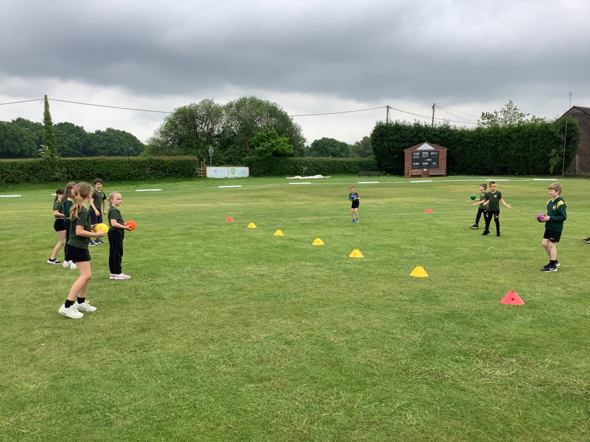 primary_meadows's tweet photo. Years 3, 4 &amp; 5 have had a great morning up at @leycettcc this morning competing in rounders, football, dodgeball and lacrosse provided by Mr Skellern &amp; @ASMSportsuk  . The children really enjoyed themselves and showed some great sportsmanship skills. https://t.co/plL841UQXW