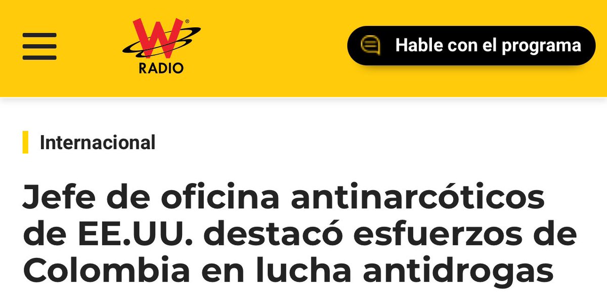 Colombia ha pasado de la vergüenza de viejas fórmulas fallidas contra las drogas, a un nuevo modelo que tiene en el centro a la gente y la lucha frontal contra los verdaderos culpables del narcotráfico.

Es un esfuerzo que empieza a consolidarse y a reconocerse en el mundo.