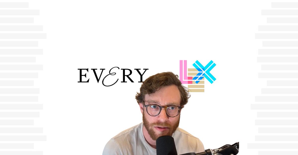 New episode of Making Media today.

<a href="/ReustleMatt/">Matt Reustle</a> and I sat down with <a href="/danshipper/">Dan Shipper 📧</a> to talk <a href="/every/">Every 📧</a>, its publications, new start-up incubations, his great AI podcast, and more.

Really insightful hour on media business models and delivering high-quality content. Dan is the man.