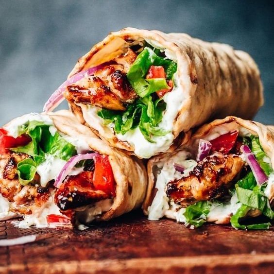 Greek Chicken Gyros Greek Chicken Gyros – Layers of flavor in every bite, this traditional Greek street food is easy to make at home and doesn’t require any complicated ingredients.