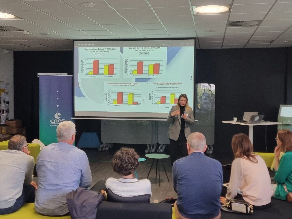 Séminaire IAN Physique Chimie au CNES - intervention de Mme GARDET, IA-IPR de l académie de Grenoble sur la thématique de l égalité Filles-Garçons :)