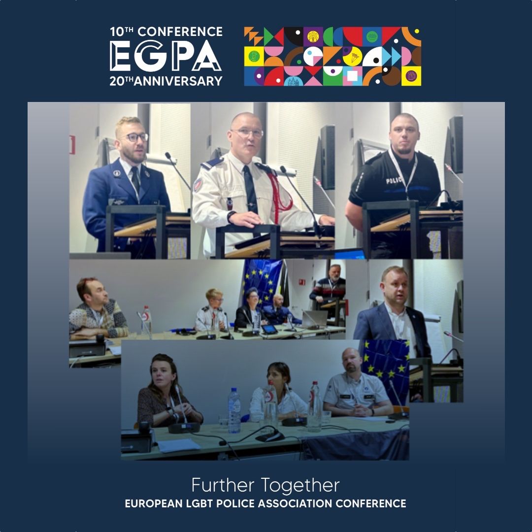 The morning speakers and topics: Relations between the police and LGBTQIA+ communities; Sexism and street harassment.

#FurtherTogether 
#EGPA2024

🏳️‍🌈🏳️‍⚧️🇪🇺