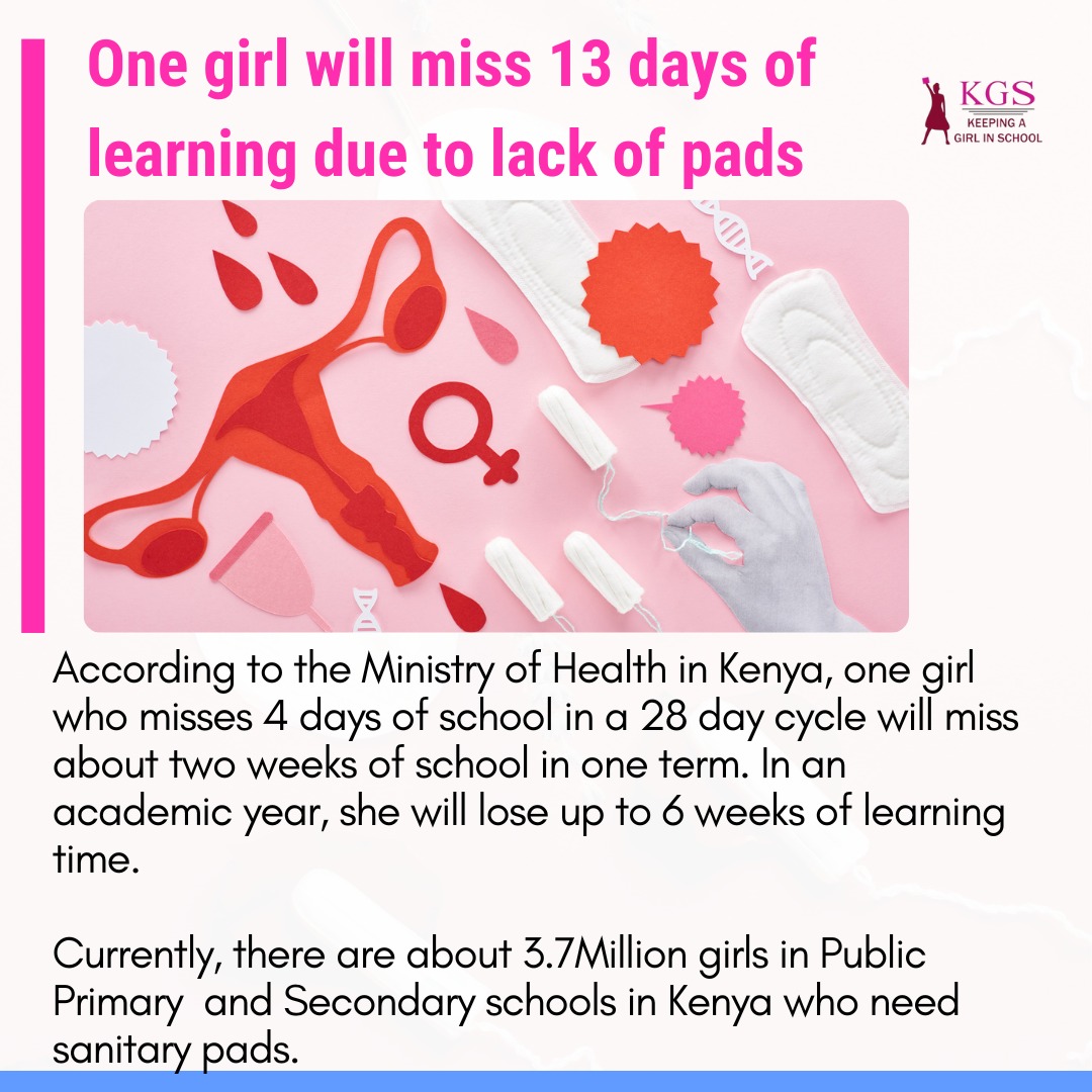 #LetsTalkPeriods In 2011, the government initiated a program aimed at distributing free sanitary pads to primary school girls nationwide. Despite this effort, some girls continue to lack access to pads, leading them to miss school during their periods.