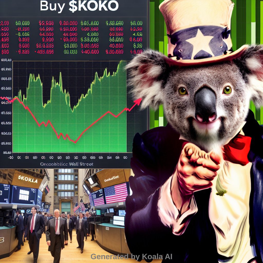 Exploring $KOKO, a memecoin making waves in the crypto space! 🌊 Combining meme culture with advanced AI, it's catching the attention of many. Worth keeping an eye on, community is bullish and looks like a reversal has started. dexscreener.com/solana/fsa54yl… #KOALAAI @KOALAAIVIP