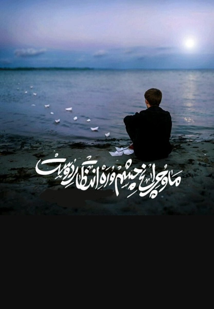 پشت در سرای تو با من قرار نیست

بگشای در که حوصله‌ی انتظار نیست

#حسین_منزوی