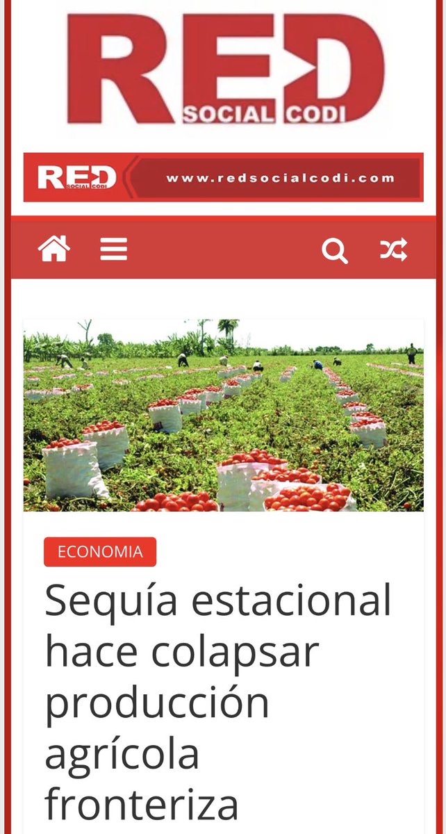 Sequía estacional hace colapsar producción agrícola fronteriza redsocialcodi.com/sequia-estacio…