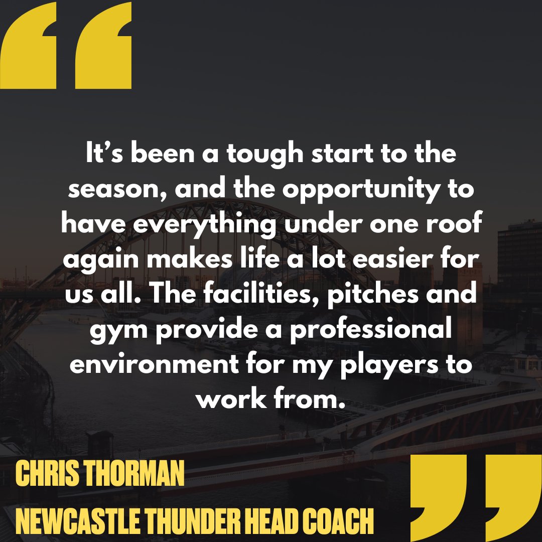 ICYMI ⚡️THUNDER⚡️ are returning to Gateshead International Stadium, starting with our @RochdaleHornets fixture on 26 May!

Chairman Keith Christie and head coach Chris Thorman lay out some of the benefits of the move at thunderrugby.co.uk/article/806/th…

#rugbyleague