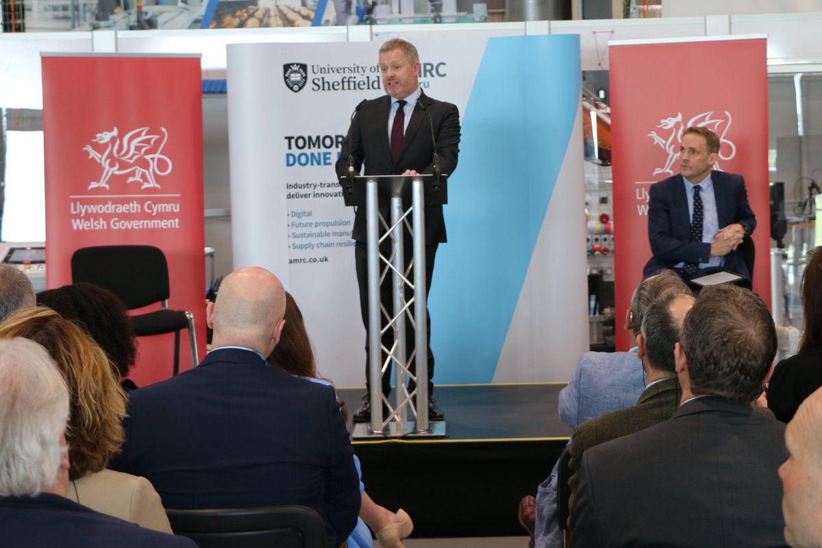 Today the ARMC Cymru welcomed @LlywodraethCym cabinet secretary for economy, energy and welsh language,@Jeremy_Miles to discuss his plans for Wales to become a global investment destination -focusing on boosting skills and driving economic transition through business engagement.