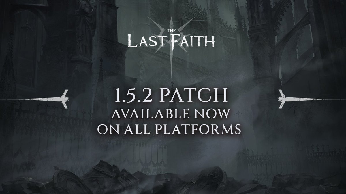 Curse Bearers,
1.5.2 patch is available on Playstation 4 and Xbox One. 

Improvements known from PC version are now accessible on every platform.

Detailed Changelog 👇
⚫ store.steampowered.com/news/app/12746…
⚫store.steampowered.com/news/app/12746…