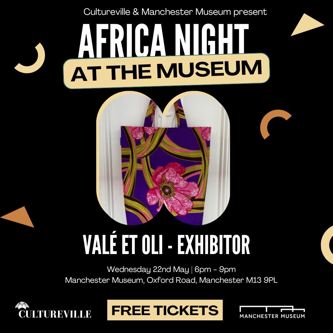 Valé et Oli will be taking part. Please come and support. It’s a free event but you’ll need to book tickets 
museum.manchester.ac.uk/event/africa-n…