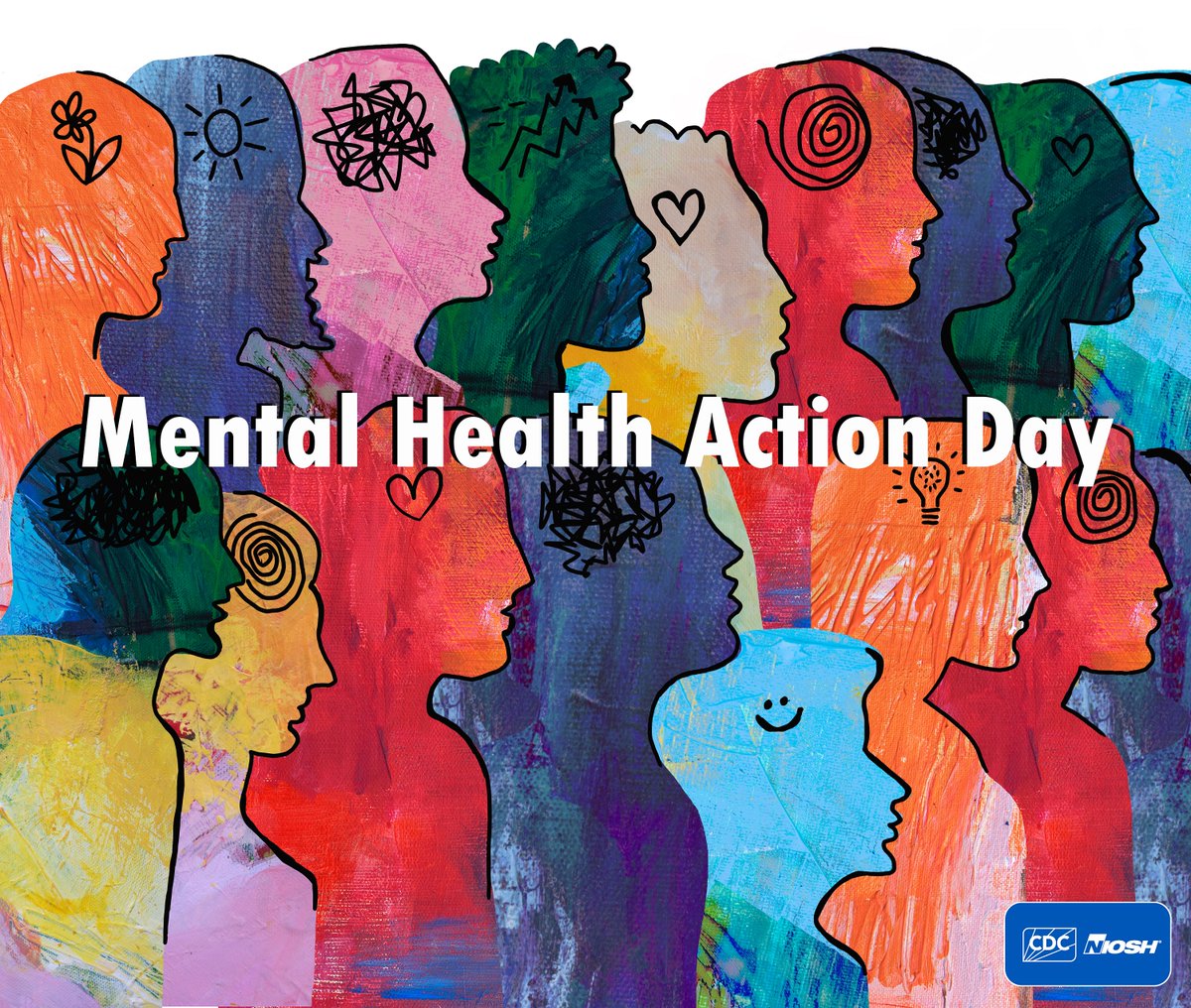 Today is #MentalHealthActionDay. Mental health is a crucial part of worker well-being. Use @NIOSH_TWH strategies to support your workers’ mental health today, and every day: bit.ly/3VYNfcM #MentalHealthMatters #MentalHealthAwareness