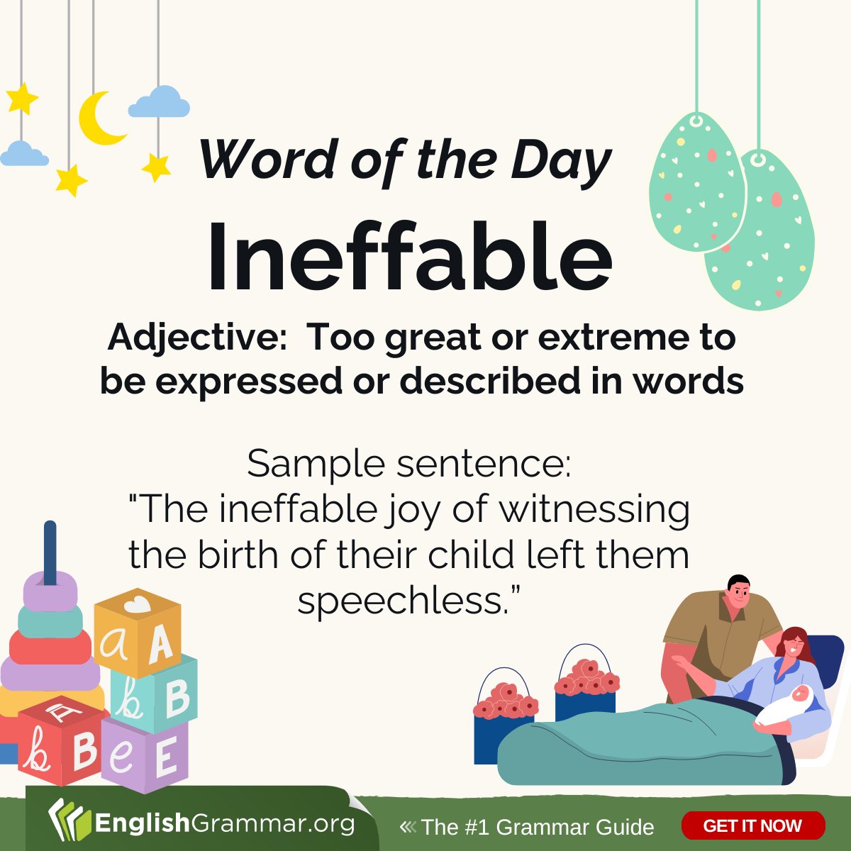 Use 'ineffable' in a sentence!

#vocabulary #amwriting #writing